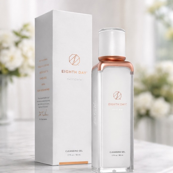 Eighth Day Other - Eighth Day Cleansing Gel 1.7 oz Luxury Peptide Anti-Aging Clean Beauty Skincare